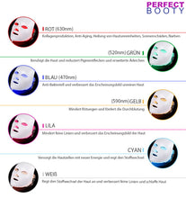Lade das Bild in den Galerie-Viewer, LED Lichttherapie Maske